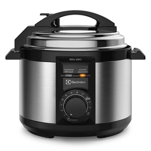 Panela de Pressão Elétrica Electrolux Inox 3L Efficient por Rita Lobo PCE15